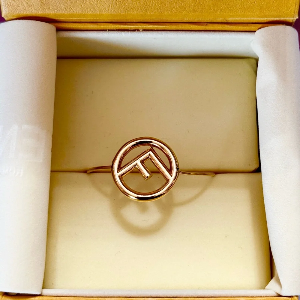 Gold Fendi Bracelet